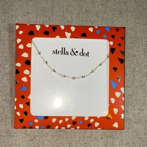 Stella & Dot Dainty Silver Necklace